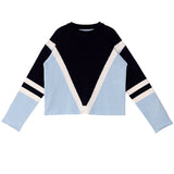 8GIRLS TEXTURED COLORBLOCK KNITTED JUMPER - boopdo