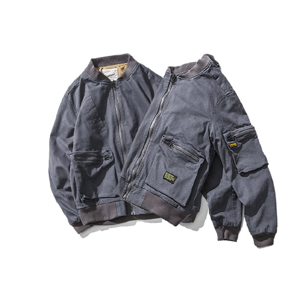 PINE HUREST US ARMY STYLE BOMBER JACKET - boopdo