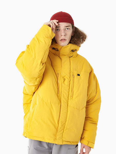 SWANKY HABITAT HIGH NECK BAT SLEEVE HOODED JACKET - boopdo