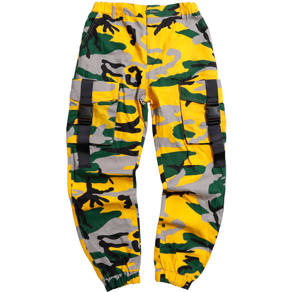 SHOW RICH MADE BY ABOW LIFE MULTI COLOR CAMOUFLAGE JOGGER PANTS - boopdo