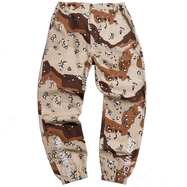 SHOW RICH MADE BY ABOW LIFE DESERT CAMOUFLAGE JOGGER PANTS - boopdo