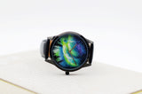BOSSELO AURORA STARRY NIGHT VAN GOGH RHONE RIVER VINTAGE WATCH - boopdo