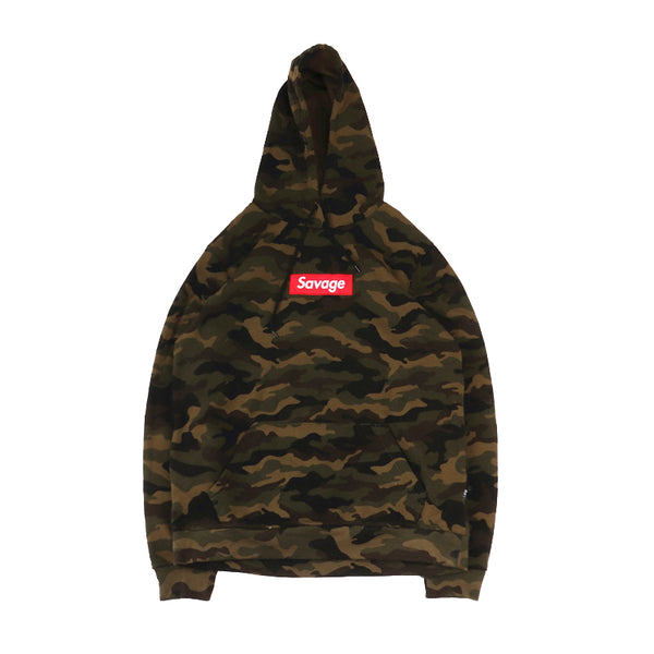ZOMIC NOTORIOUS SAVAGE CASUAL HOODIE PULLOVER - boopdo