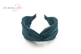 ACANE STUDIO EMERALD GREEN WIDE HEADBAND - boopdo