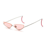LAVOGUES CONCAVE SHAPE CAT EYES HIPSTER SUNGLASSES - boopdo