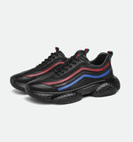FAMAN MULTI 3 STRIPE TRAINERS - boopdo