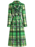 ALICE TRENCH COAT IN MIXED CHECK - boopdo