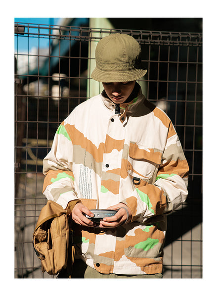 POLAZO BEEDEE HIGH NECK CASUAL STREET WEAR CASUAL WINDBREAKER JACKET - boopdo