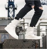 NESERV CHARLES HYPE BEAST HIGH TOP SNEAKER BOOTS - boopdo