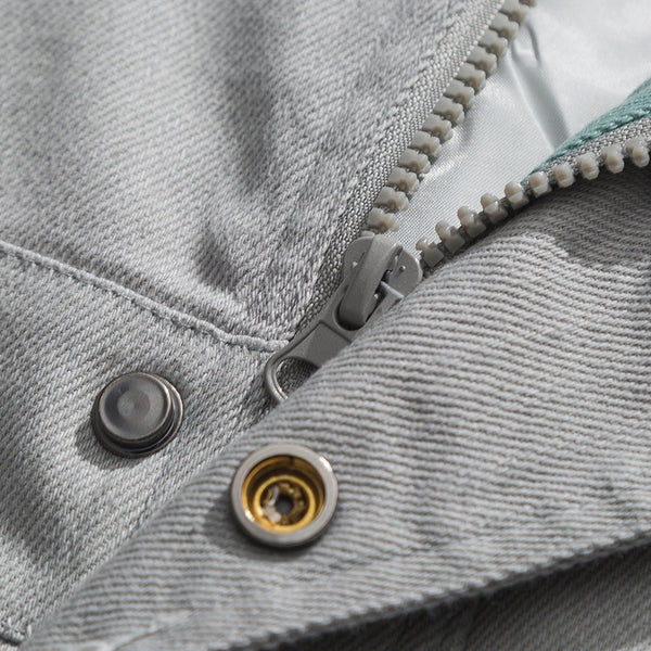 THE NEVER RULES FULO STEREO WINDBREAKER JACKET WITH FUNCTIONAL POCKETS - boopdo