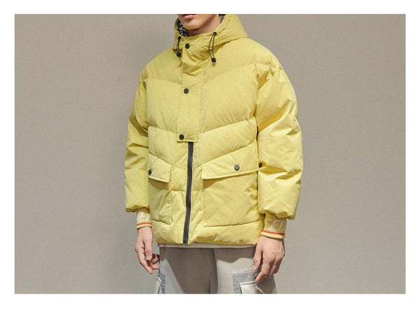 NOIVAS PENDOVA STREET CLOTHING STYLE HOODED JACKET - boopdo