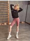 BOOPDO LOLI DESIGN CONTRAST SIDE STRIPE SHORT LEGGINGS - boopdo