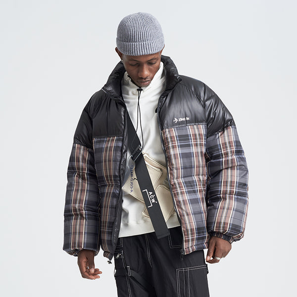 SHOTE SINN HE ON THE EDGE ZINGO WINTER DESIGN BOMBER JACKET - boopdo