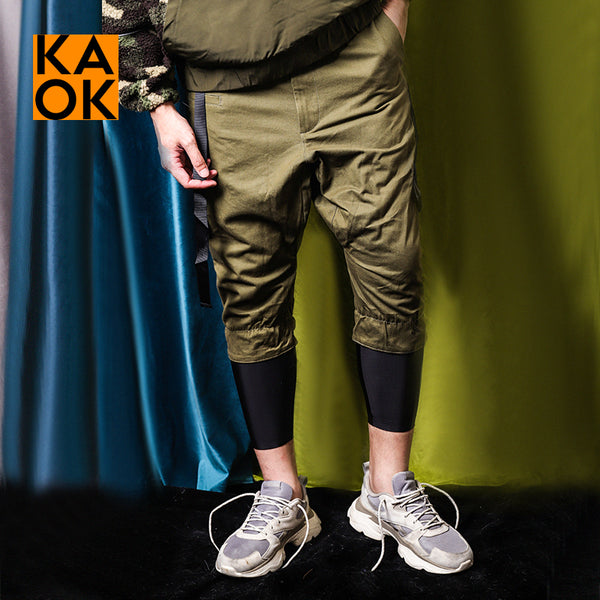 KOAK ZANCSE TWO PIECE LEGGING CASUAL HAREM PANTS - boopdo