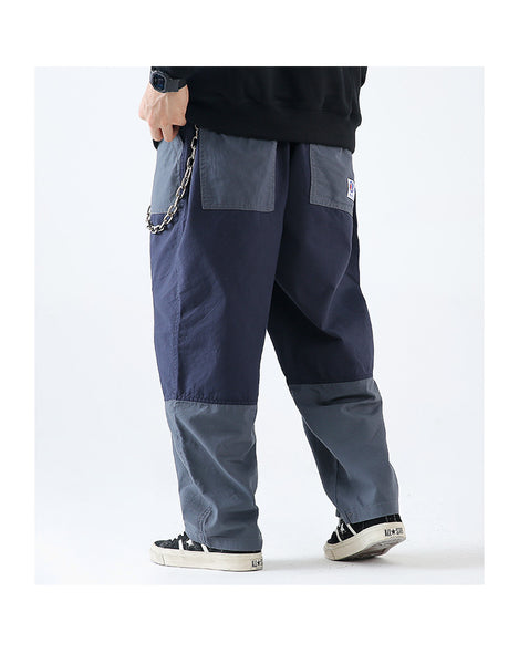 DOPE URBAN JAPANESE RAPPER STYLE PATCH TRACK PANTS - boopdo