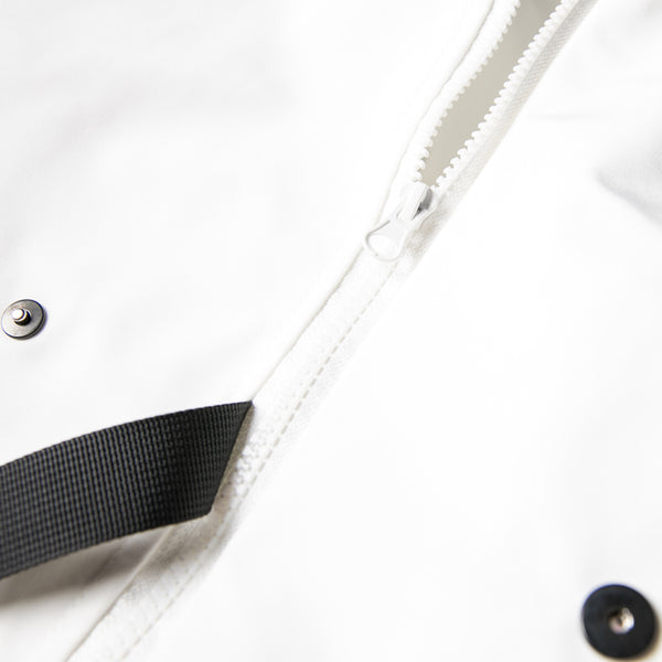VIGOLAMO OBLIQUE HIGH NECK BASEBALL WINDBREAKER JACKET - boopdo