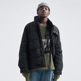 STONE SINN HE ON THE EDGE SOMEDNE DESIGN HIGH NECK DOWN JACKET - boopdo