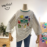 BOOPDO DESIGN SESAME STREET PRINT RELAXED TOP - boopdo