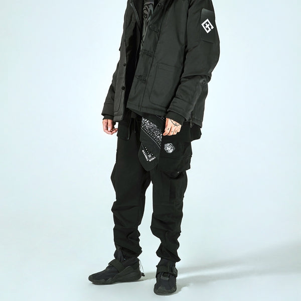 TOGETHER LIMITED HYPE BEAST STYLE KACHA PARATROOPER TRACK PANTS - boopdo