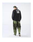 DOPE URBAN JAPANESE RAPPER STYLE PATCH TRACK PANTS - boopdo
