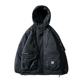 ALEXO THE PALM MULTI POCKET CASUAL HOODED JACKETS - boopdo