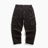 FOSS BOTTERA CORTEZA CORDUROY CASUAL SWEATPANTS - boopdo