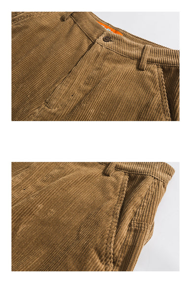 FOSS BOTTERA CORTEZA CORDUROY CASUAL SWEATPANTS - boopdo