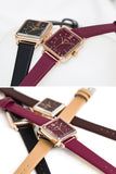 JULIUS QUARTZ LEATHER CORD STRAP WATERPROOF WATCHES - boopdo