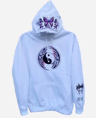 TUKU ROMOKO DIABLO EXCLUSIVE SPLASH INK HAND PAINTED UNISEX SWEATSHIRTS - boopdo