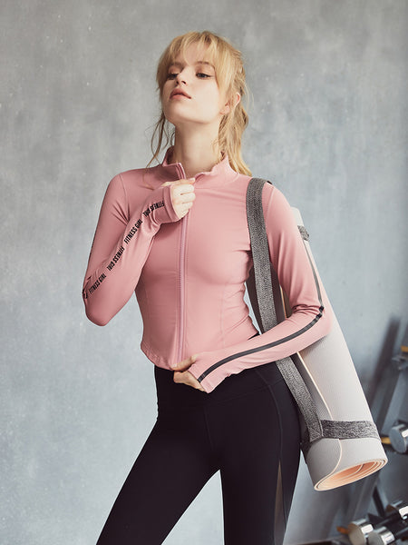 BOOPDO LOLI DESIGN CROPPED TRACKSUIT WITH SIDE STRIPE AND LETTERS DETAIL - boopdo