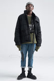 STONE SINN HE ON THE EDGE SOMEDNE DESIGN HIGH NECK DOWN JACKET - boopdo
