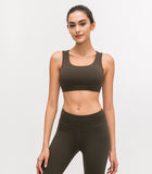 LULULAMA YOGA HIGH STRENGTH FITNESS SPORTS BRA - boopdo