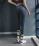RUNKA DESIGN HIGH WAISTED PANEL LEGGINGS - boopdo