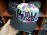 KING CROWN EMBOSSED LOGO SNAP CAPS IN MULTI COLOR - boopdo