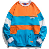 PUCZA FINDOLPO BASIC STYLE CREW NECK SWEATSHIRT WITH KANGAROO POCKET - boopdo