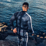 ATHLETIC MUSCLE GUY TRAINING FITNESS TRACK SUIT - boopdo