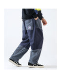 DOPE URBAN JAPANESE RAPPER STYLE PATCH TRACK PANTS - boopdo