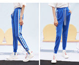 URBAN TRENDY TRACKSUIT WITH CONTRAST PANEL PINK BLUE  8914401001 - boopdo