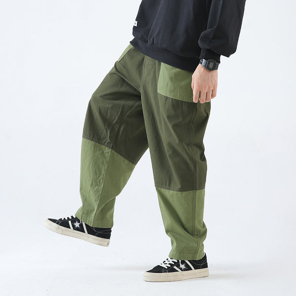 DOPE URBAN JAPANESE RAPPER STYLE PATCH TRACK PANTS - boopdo
