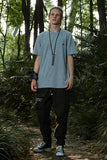 TOGETHER LIMITED HYPE BEAST STYLE RETRO HERRINGBONE CARGO PANTS - boopdo