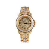 ZICZA SOCIKA LUXURY DIAMOND LARGE DIAL RAPPER WATCH IN GOLD SILVER - boopdo