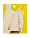 ROKXIE RHOPIC MARTENDE MID LENGTH COTTON HOODED JACKET - boopdo