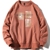 BRUGI BROOKLYN STAY OUT OF MY TERRITORY CREW NECK SWEATSHIRT - boopdo