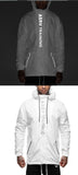 FRANLILA ROCCA BROTHERS REFLECTIVE WINDBREAKER HOODED JACKET - boopdo