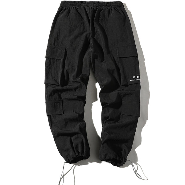 JEJOLI BUBO URBAN STYLE SPORTIVE TRACK PANTS WITH FUNCTIONAL POCKET - boopdo