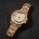 ZICZA SOCIKA LUXURY DIAMOND LARGE DIAL RAPPER WATCH IN GOLD SILVER - boopdo