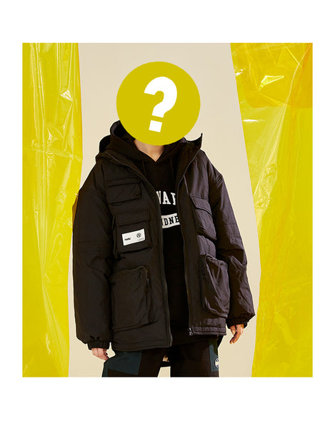 ROKXIE RHOPIC MARTENDE MID LENGTH COTTON HOODED JACKET - boopdo