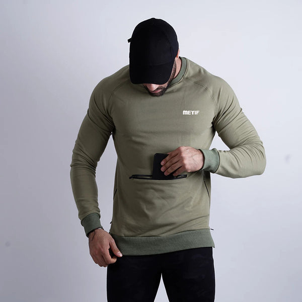 ANDERO PUSHA MUSCLE BROTHERS FITNESS STYLE CREW NECK SWEATSHIRT - boopdo