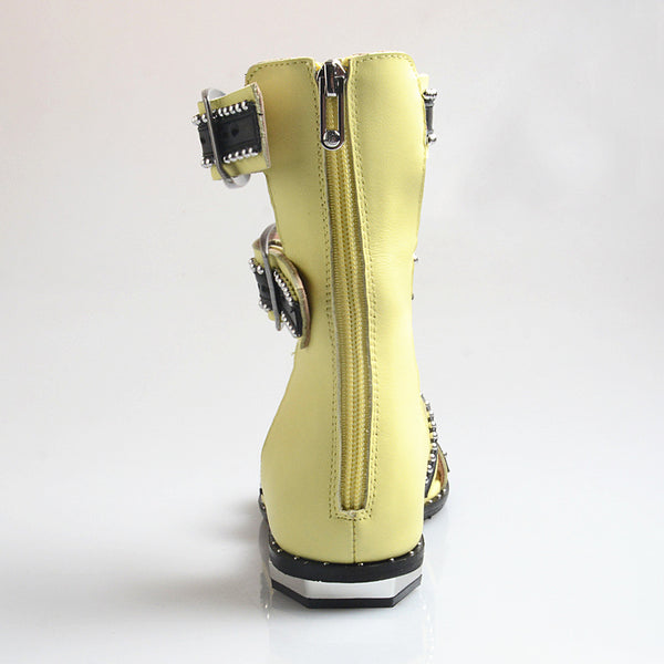 PROVA PERFETTO HUFFO WOFO OPEN TOE HIGH TOP ROMAN SANDALS - boopdo