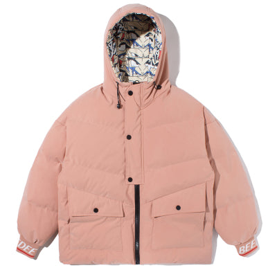 NOIVAS PENDOVA STREET CLOTHING STYLE HOODED JACKET - boopdo